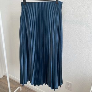 Zara pleated midi skirt